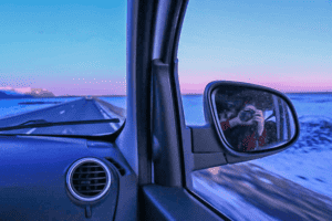A Ring road sunset