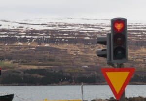 Akureyri Traffic Light Akureyri Traffic Light