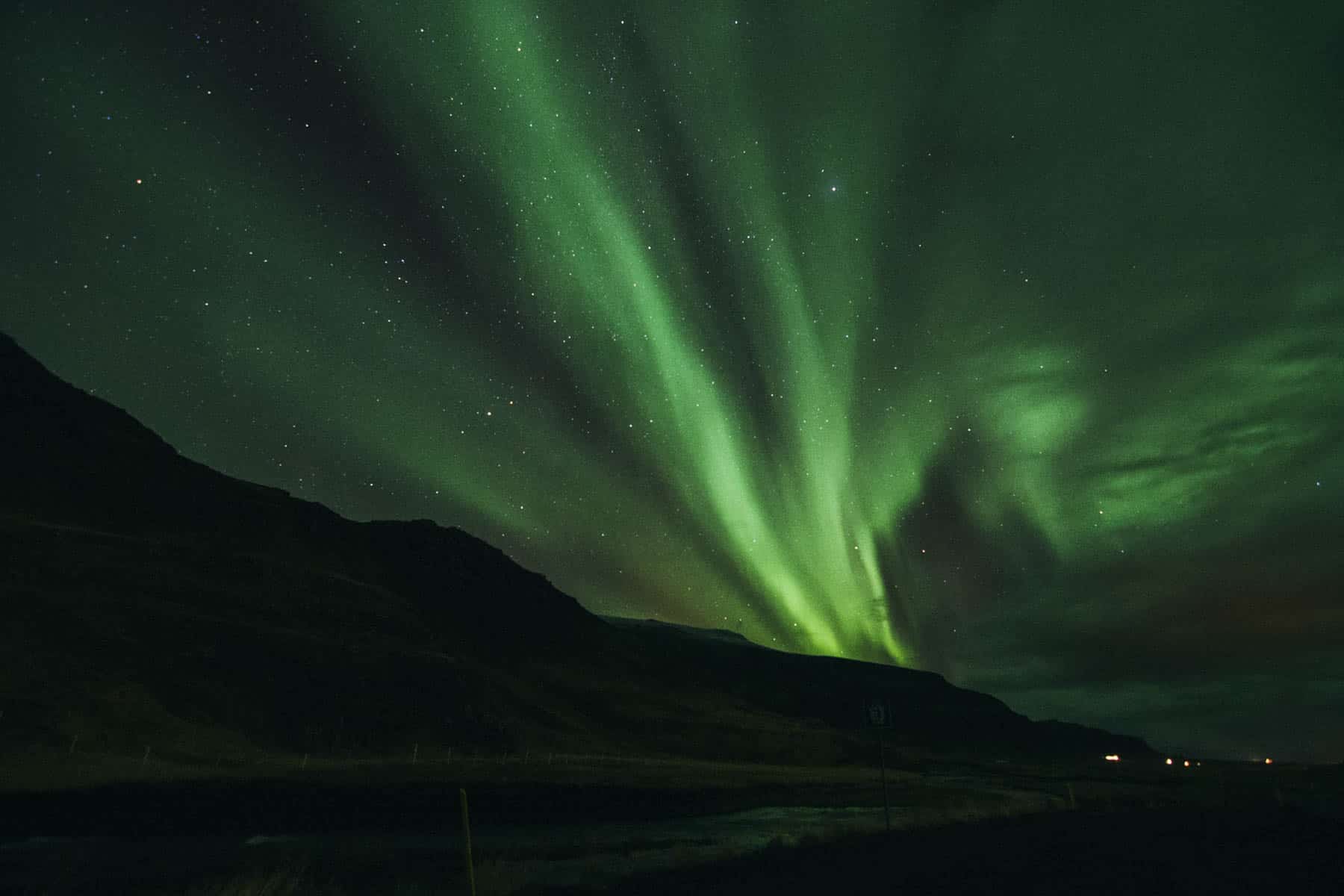 Aurora Borealis in September in Iceland Aurora Borealis in September in Iceland