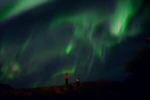 Aurora Borealis in the Westfjords Aurora Borealis in the Westfjords