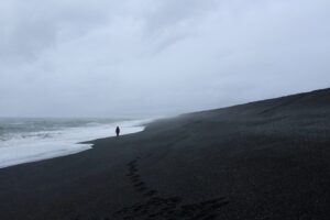 Black beach Iceland