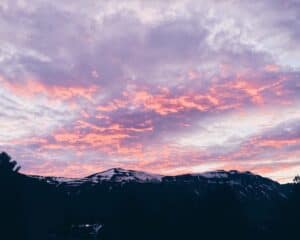 Burning sky above Snæfellsnes Burning sky above Snæfellsnes