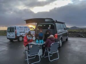 Camper van party