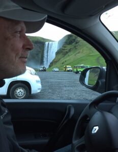 Camping close to Skógafoss