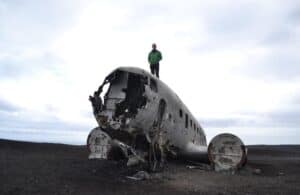 Crashed Douglas Iceland Crashed Douglas Iceland