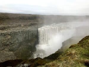 Dettifoss at night Dettifoss at night