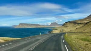 Driving North Snæfellsnes Driving North Snæfellsnes