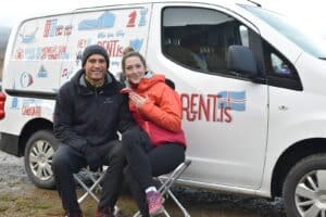 Engaged in Iceland Engaged in Iceland