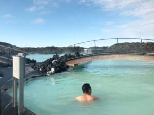 Enjoying the Blue Lagoon