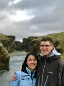 Fjaðrárgljúfur selfie Fjaðrárgljúfur selfie