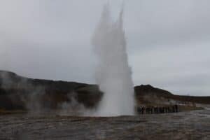 Geysir in late October