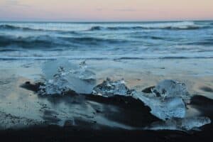 Glacial lake Jökulsárlón