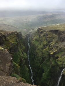 Glýmur waterfall. Iceland's 2nd highest waterfall Glýmur waterfall. Iceland's 2nd highest waterfall