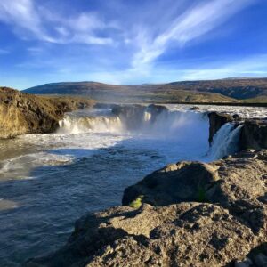 Goðafoss waterfall Goðafoss waterfall