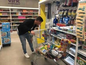 Grocery shopping Grocery shopping