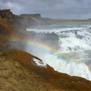 Gullfoss & Rainbow