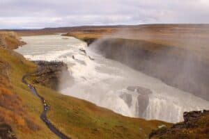 Gullfoss in Autumn