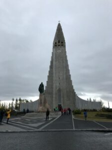 Hallgrímskirkja cathedral Reykjavik