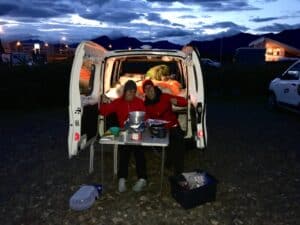 Happy Camping in Iceland