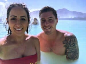 Happy in the Blue Lagoon Happy in the Blue Lagoon