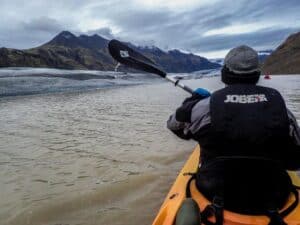 Heinabergslón kayaking