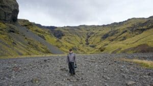 Hiking to Seljavallalaug Hiking to Seljavallalaug