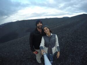 Hverfjall Crater east of Lake Mývatn Hverfjall Crater east of Lake Mývatn