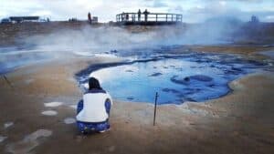 Hverir east of Lake Mývatn Hverir east of Lake Mývatn