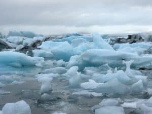 Ice lake Jökulsárlón Ice lake Jökulsárlón