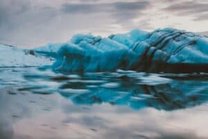 Icebergs in Jökulsárlón