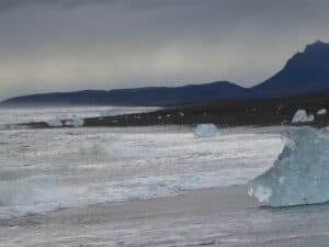 Icebergs on Diamond beach Icebergs on Diamond beach