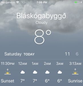 Iceland Weather Iceland Weather