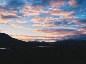 Icelandic summer night Icelandic summer night