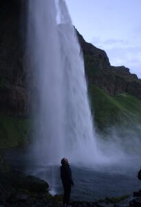 In awe of Seljalandsfoss In awe of Seljalandsfoss