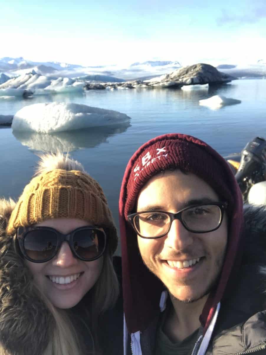 Jökulsárlón Selfie Jökulsárlón Selfie