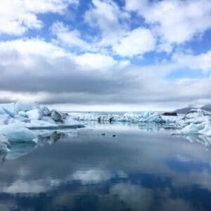 Jökulsárlón glacier lagoon Jökulsárlón glacier lagoon