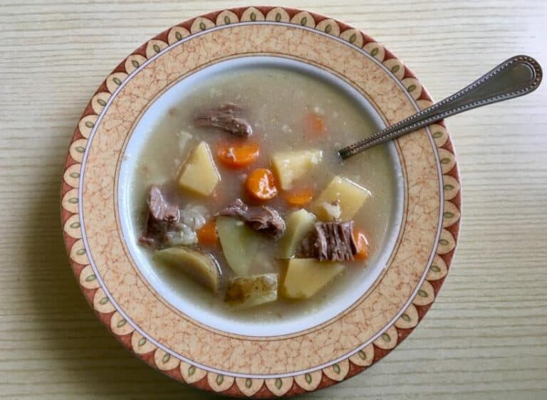 Kjötsupa traditional icelandic Lamb Meat Soup
