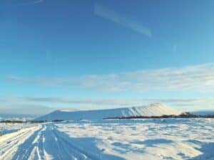 Lake Mývatn in Winter - Viti Crater