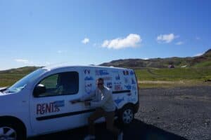 My camping van rental in Iceland My camping van rental in Iceland