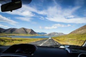 On the Road in Iceland On the Road