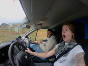 On the road Iceland On the road Iceland