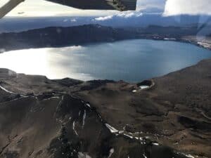 Öskjuvatn from the air