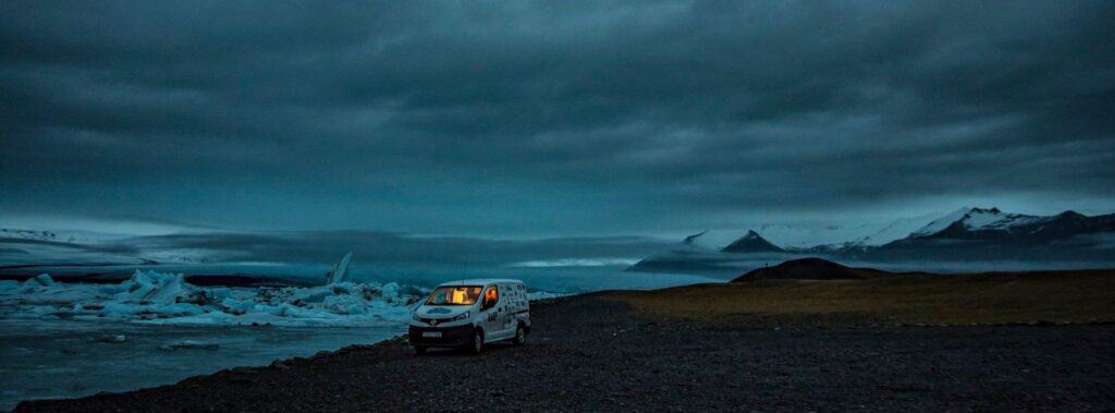 rent.is campervan jökulsárlón Iceland