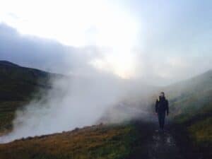 Reykjadalur hike Reykjadalur hike