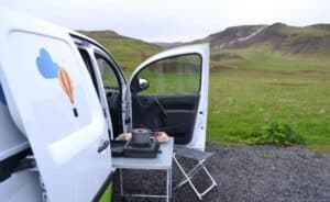 Reykjadalur parking lot Reykjadalur parking lot
