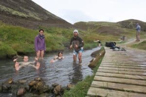 Reykjadalur valley hot spring Reykjadalur valley hot spring