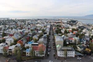 Reykjavik from Hallgrímskirkja