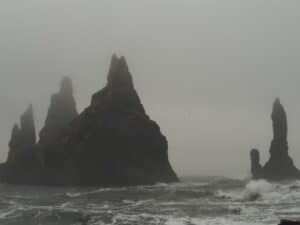 Reynisdrangar rock pillars
