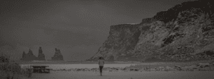 Reynisfjara in wintertime