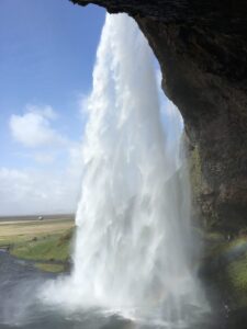 Right side of Seljalandsfoss